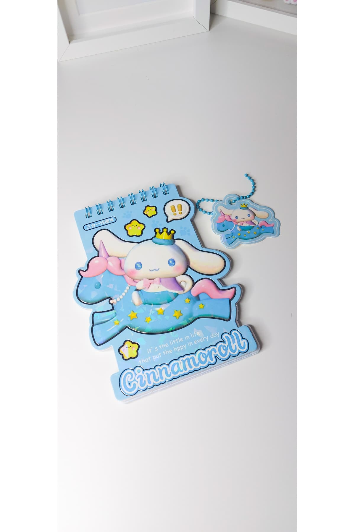 Sanrio Cinnamoroll Spiralli Sticker Defter
