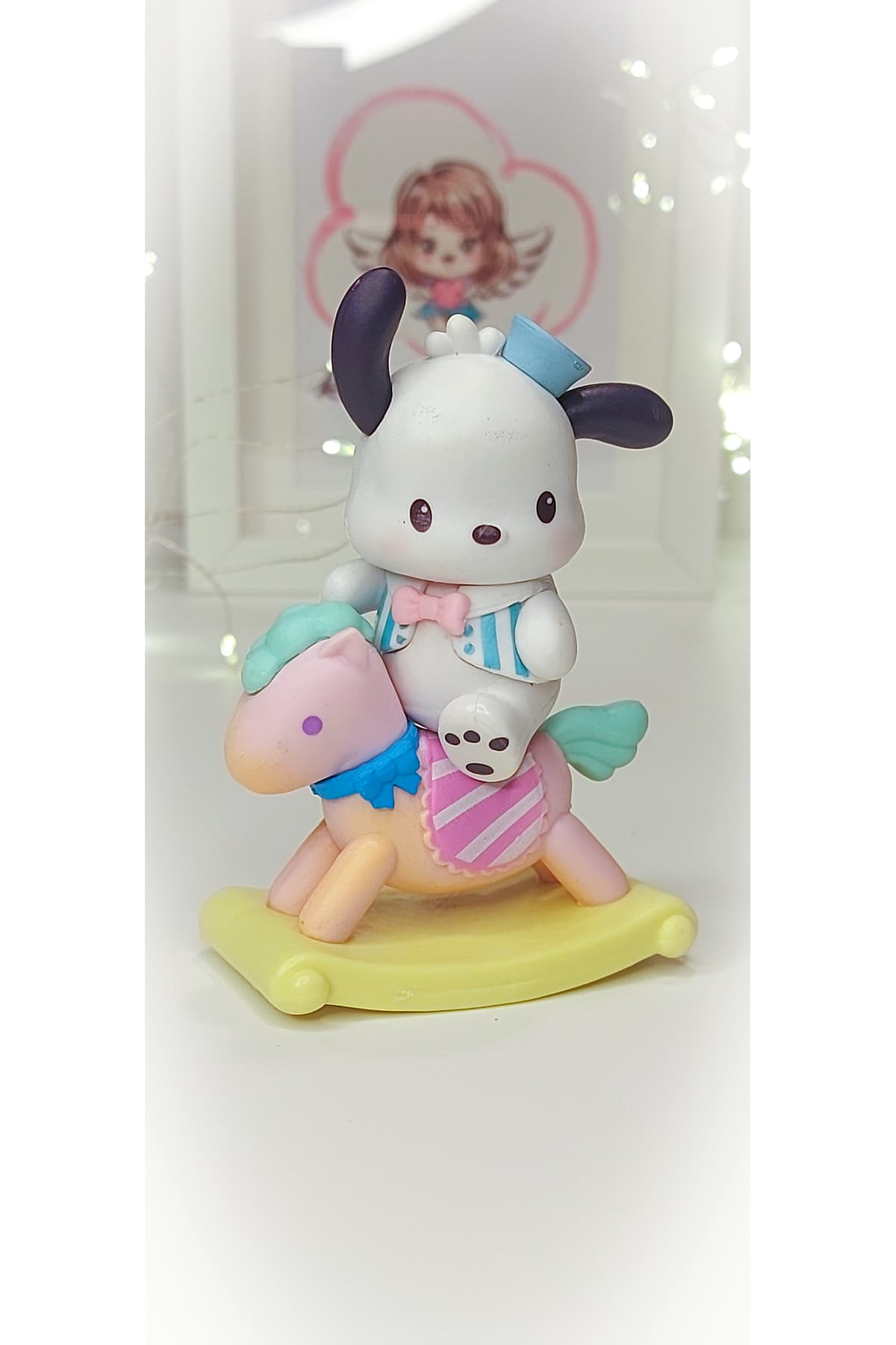 Pochacco Atlı Figür