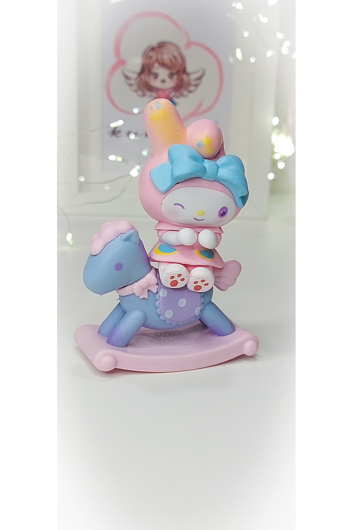 Sanrio My Melody Atlı Figür